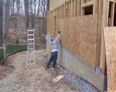 OSB Exterior Wall Sheathing