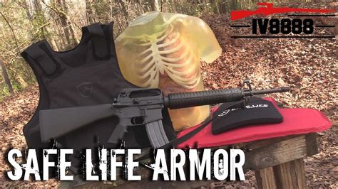 Safe Life Defense FRAS | RIFLE Rated Soft Armor! - YouTube