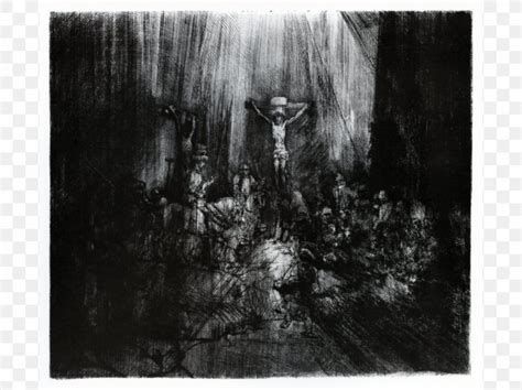 The Three Crosses Painting Printmaking Drypoint, PNG, 1043x782px, Three Crosses, Art, Artwork ...