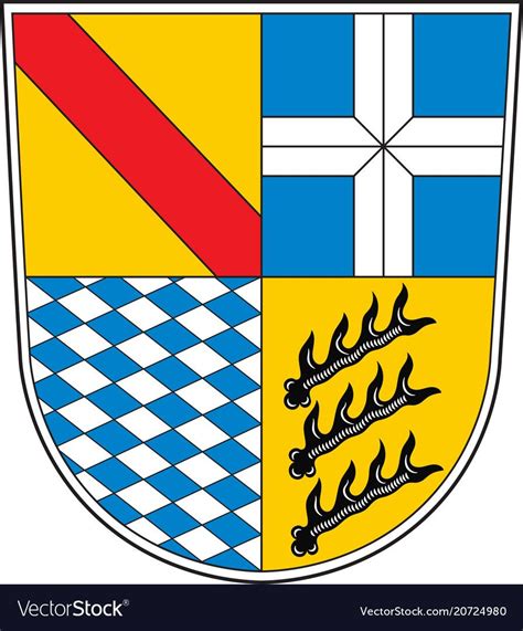 Coat of arms of Karlsruhe in Baden-Wuerttemberg, vector image. | Coat ...