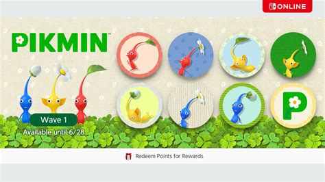 Pikmin series icons added to Nintendo Switch Online