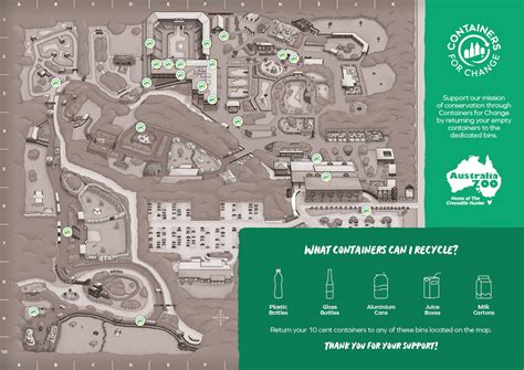 Zoo Map - Navigate Your Way Around Our Beautiful Australia Zoo