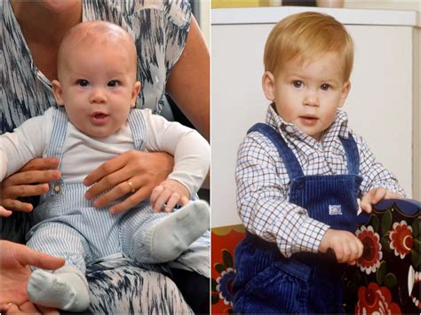 18 photos show baby Archie looks just like his dad, Prince Harry ...