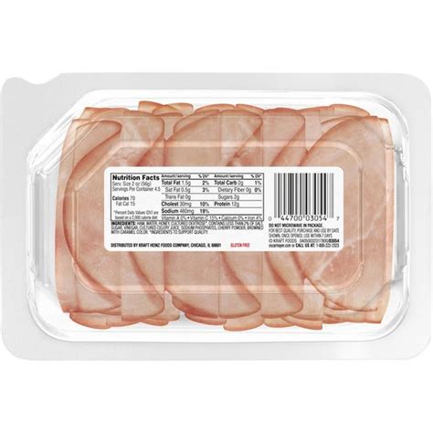 Oscar Mayer Deli Fresh Honey Ham (9 oz) from Lunardi’s Markets - Instacart