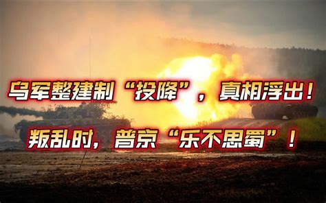 7月2日.俄乌战况解析；乌军整建制投降，真相浮出！叛乱时，普京乐不思蜀！-天道宇同-天道宇同-哔哩哔哩视频