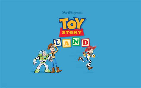 Toy Story Land Wallpaper – Desktop | Disney Parks Blog