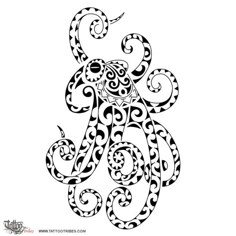 Tribal Octopus Tattoo Designs - Resenhas de Livros