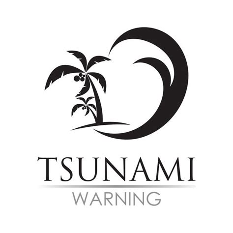 Premium Vector | Tsunami