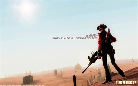 Wallpaper : sports, quote, video games, Team Fortress 2, Sniper TF2, screenshot, extreme sport ...