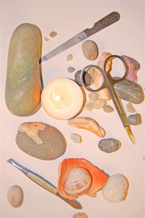Free Images : massage, stones, sea, shell, candle, manicure, background, relaxation, rest ...