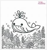 Fundo Do Mar Desenho Para Colorir sketch template