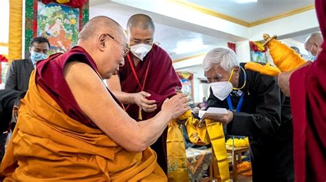 Watch: Dalai Lama at his residence in Leh after arriving on month-long ...