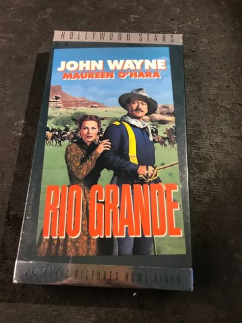 RIO GRANDE (VHS) John Wayne Digital Color Watermarked Sealed Maureen O'Hara $8.50 - PicClick