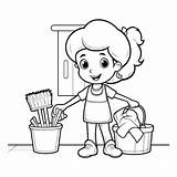 Mopping coloring Vectors & Illustrations For Free Download  Freepik sketch template