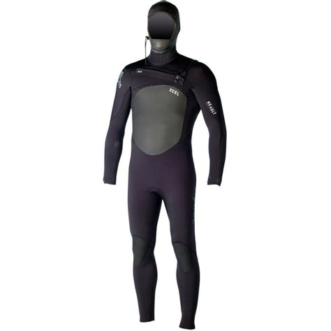 XCEL 5/4mm Revolt TDC X2 Hooded Wetsuit