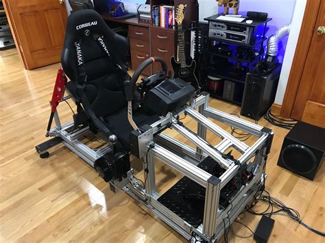 Sim racing motion rig v2 updates | Daniel Chote's Project Blog