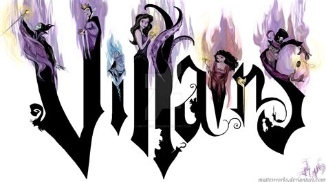 Disney Villains by MattesWorks on DeviantArt