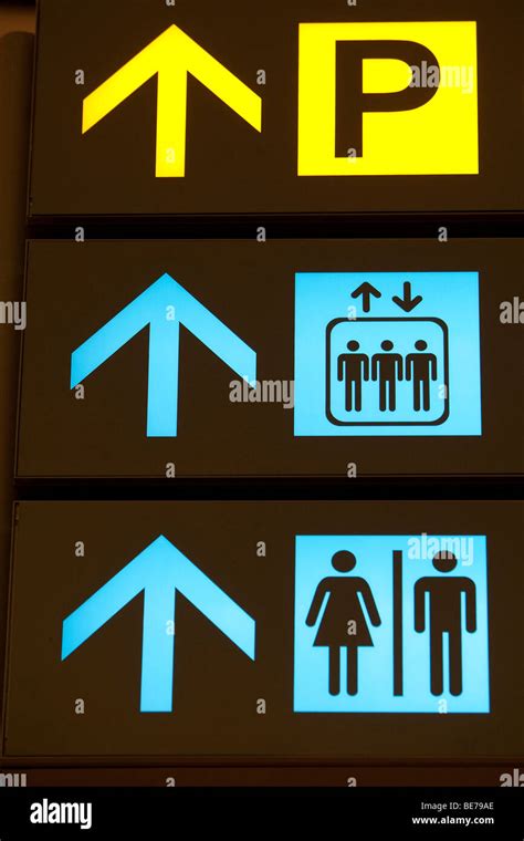 Changi International Airport, departure hall, sign-board, pictograms Stock Photo: 25976566 - Alamy