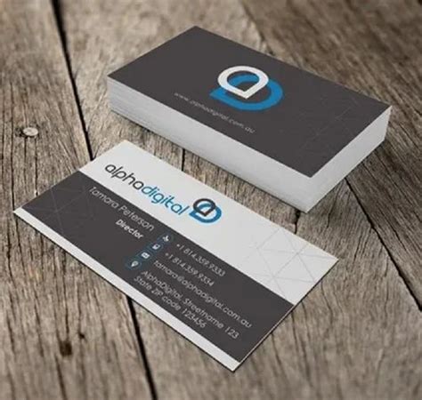 Business Cards Printing Service at Rs 1/piece in Gwalior | ID: 27549662930