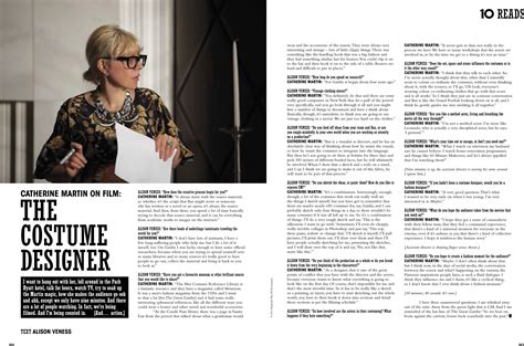 catherine-martin-interview-10-magazine-australia | Book and magazine design, Magazine layout ...