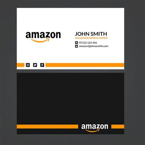 Business Card Design for Amazon Business Owner | Business card contest