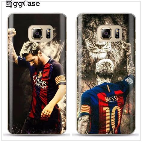 Phone Cases Football Star Lionel Messi Pattern For Samsung Galaxy S6 S7 ...