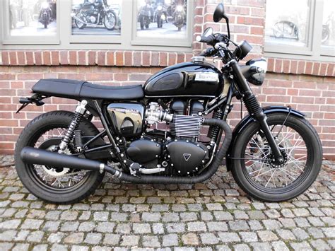 Umgebautes Motorrad Triumph Bonneville T100 Black von Klingenberger ...