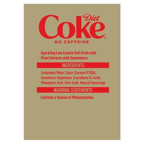 Diet Coke Caffeine Free | Ocado