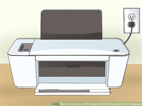 How to Connect a HP Deskjet 2540 Wirelessly to Your Computer