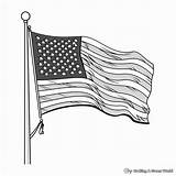 Coloring Pages American Flag 2025 sketch template