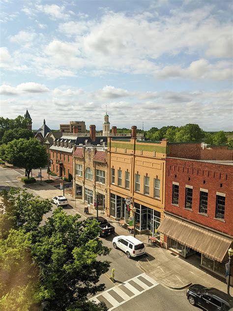 Rock Hill South Carolina Downtown In The Morning Photograph by Alex ...