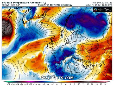 Weekly pattern across Europe overview – a very dynamic winter weather ...