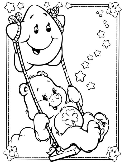 Free Printable Care Bear Coloring Pages