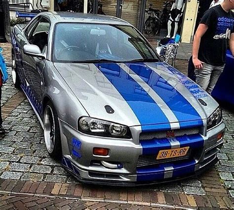 Paul Walker | Skyline gtr r34, Gtr r34, Nissan gtr skyline