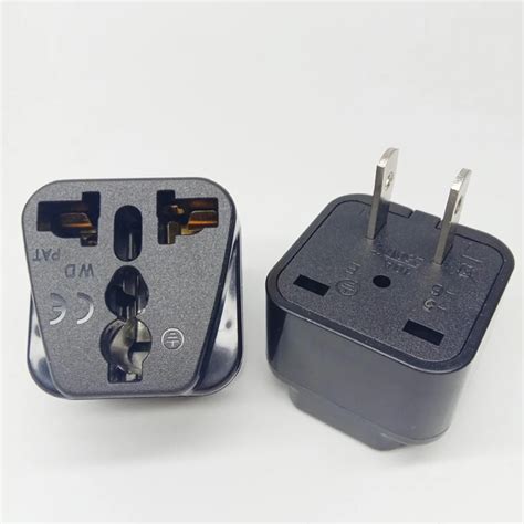 US USA plug socket one convert two socket Power Travel Converter ...