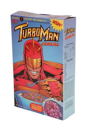 Lot #706 - JINGLE ALL THE WAY (1996) - Turbo Man Comic Book, Cereal Box ...