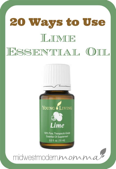 20 Ways to Use Lime Essential Oils | Midwest Modern Momma