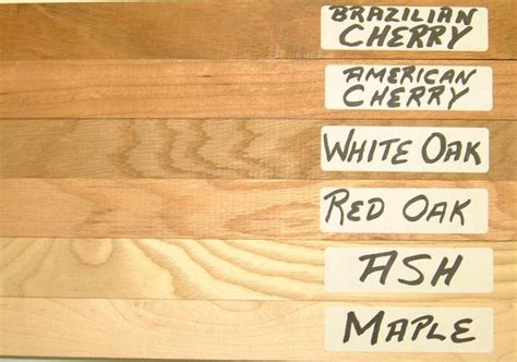 Simple Visual Sample | Red oak, Furniture rehab, Brazilian cherry