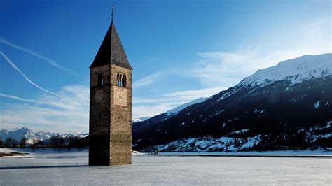 Lake Reschen and the submerged village - Ecobnb