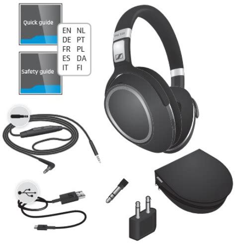 SENNHEISER PXC 550 Wireless Headphones User Guide