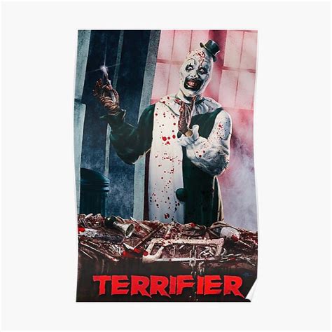 "Terrifier Horror Movie Art" Poster for Sale by Allthingshorror | Redbubble