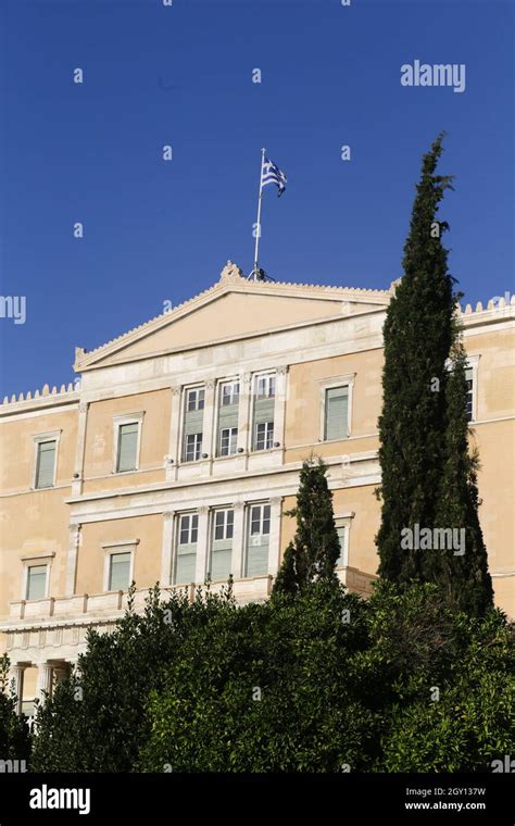 The Hellenic Parliament building in Athens, Greece Stock Photo - Alamy