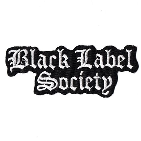 Black Label Society Logo Patch