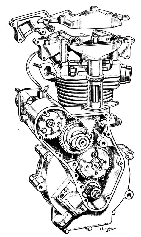 The Velobanjogent: Pen and Ink Drawings, from "MotorCycle" and "Motorcycling".....I'm back on ...