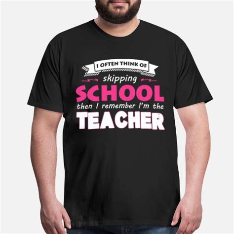 Teacher Funny T-Shirt Men’s Premium T-Shirt | Spreadshirt