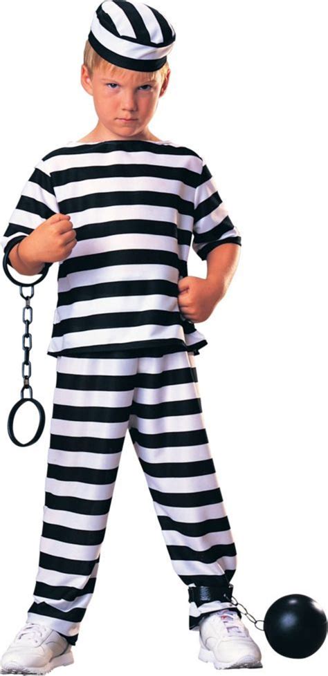 Boys Escaped Prisoner Costume- Party City | Prisoner costume, Halloween prisoner costume, Boy ...