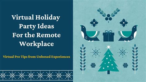 23 Virtual Holiday Party Ideas - Unboxed Experiences