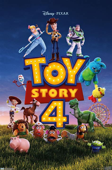 24X36 Disney Pixar Toy Story 4 - One Sheet Wall Poster, 24" x 36" - Walmart.com