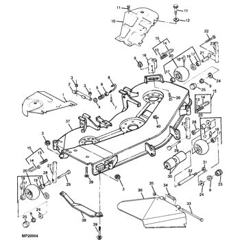 AM119487 John Deere Mower Deck :: AVS.Parts