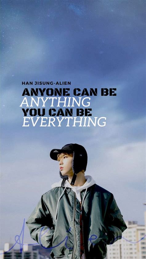 #hanjisung #straykids #kpop #quotes #wallpaper Cheer Quotes, Kpop Quotes, Motivatinal Quotes ...